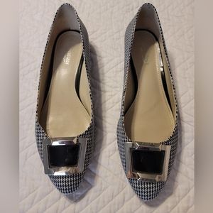 Houndstooth Style Flats